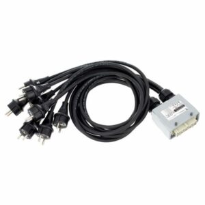 Schuko adaptor 16A (8x) > Harting 16 pins [break-in]