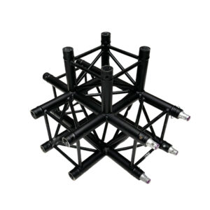 Protruss - S30020 black corner (4-way T+down corner)