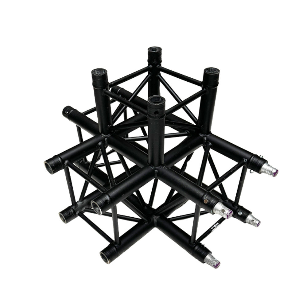 Protruss - S30020 black corner (4-way T+down corner)