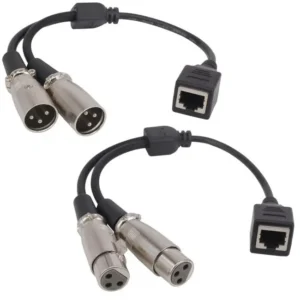 CAT - XLR 3 pins Fly Female