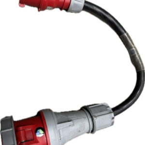 32A CEE red (M) > 63A CEE red (F)