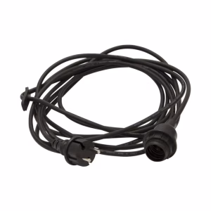 Schuko adaptor 16A > E27 fitting 20m