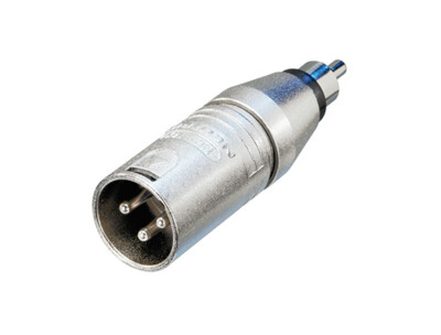 1x RCA (M) > 1x XLR (M)