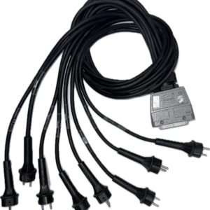 Schuko adaptor 16A (8x) > Harting 16 pins [break-in]