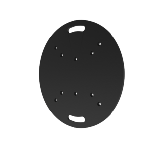 Truss roundbaseplate black 0,40m