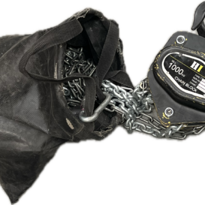 Chainhoist manual operated, 1000kg, 10,0m