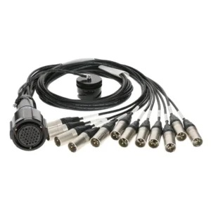 LK37 (F) > 12x XLR5 (M) cable (Light)