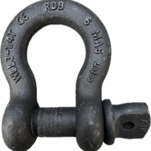 Shackle 32,5kN WLL 3.25T black
