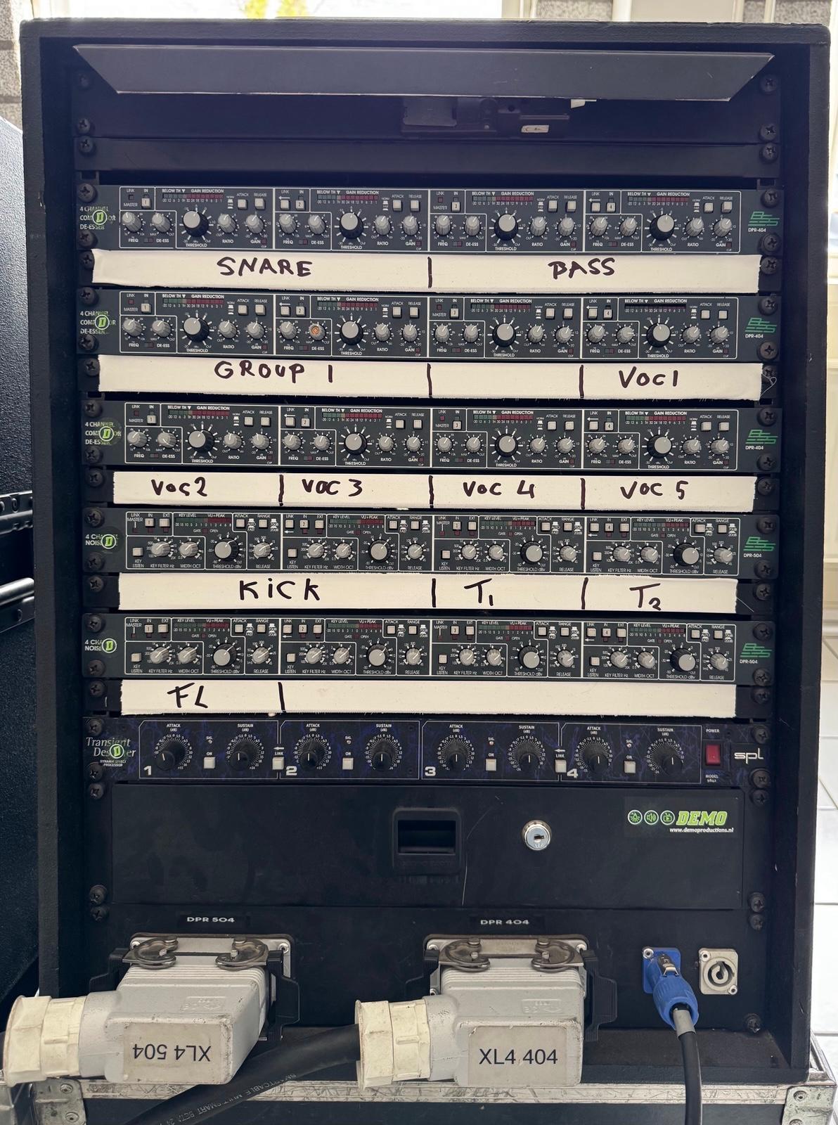 Midas XL4 Insert rack