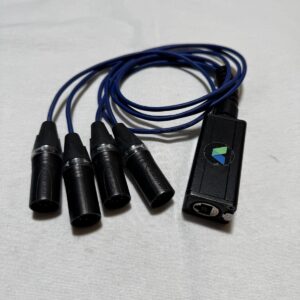 CAT - XLR 5 pins Fly Male