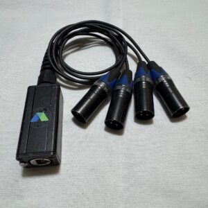 CAT - XLR 3 pins Fly Male