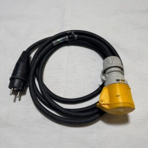 Schuko cable 16A > DWE 3m