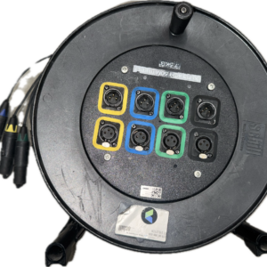 XLR cable 3 pins 50,0 m 4ch [reel]