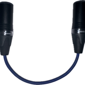 XLR adapter male > male