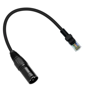 CAT - XLR 3 pins Fly Male