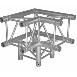 Prolyte - H30V square silver corner C012 (3-way 90° + down corner)