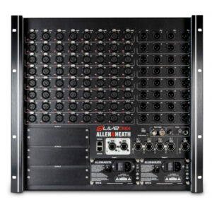 Allen & Heath - DLIVE DM64 Digital I/O 64in/32out Rack KIT 9(incl. MPS-16 HotSw PSU)