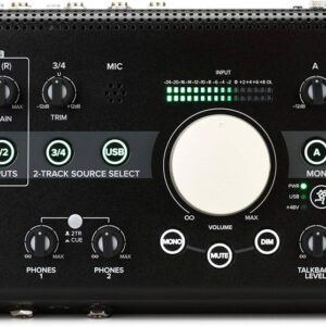 Big knob studio monitor controller interface