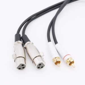1x RCA (M) > 1x XLR (F)