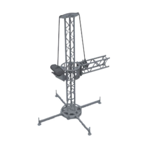 Groundsupport Mast set