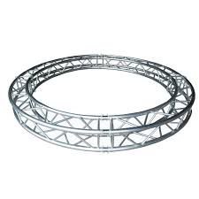Protruss - S30 square silver circle Ø 9,00m (8 cuts)