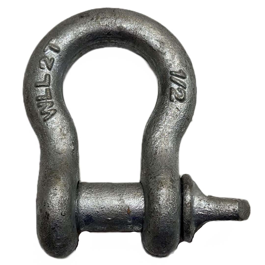 Shackle 32,5kN WLL 3.25T silver