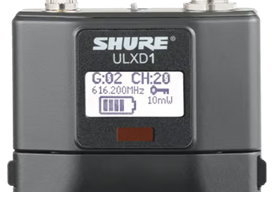 Shure ULX-D1 beltpack