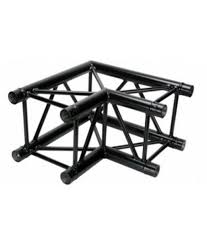Prolyte - H30V square black corner C003 (2-way 90° corner) R
