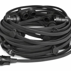 Prikverlichting 25m (48x 2w WW) CEE 16A 3 pins connector